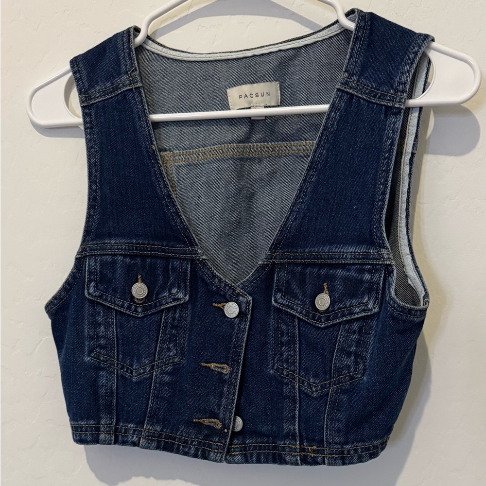 Small Jean vest